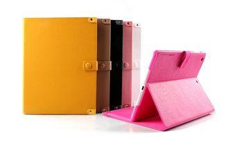 Anti Scratch Foldable Leather iPad Cases iPad 2 Cases and C