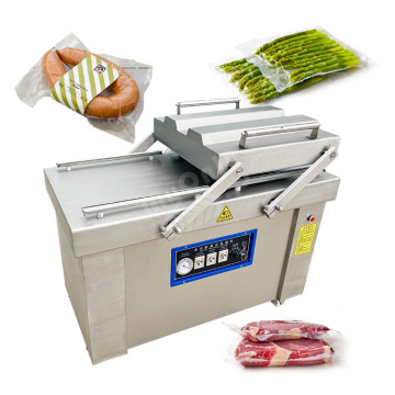 Double Chamber Seal Thermoform Plastic Food Sealer Machine - Vacuum Pack Machine