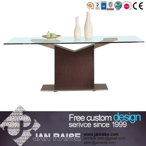 Glass Modern Dining Table Glass Dining Table Dining Table Set OK-1285