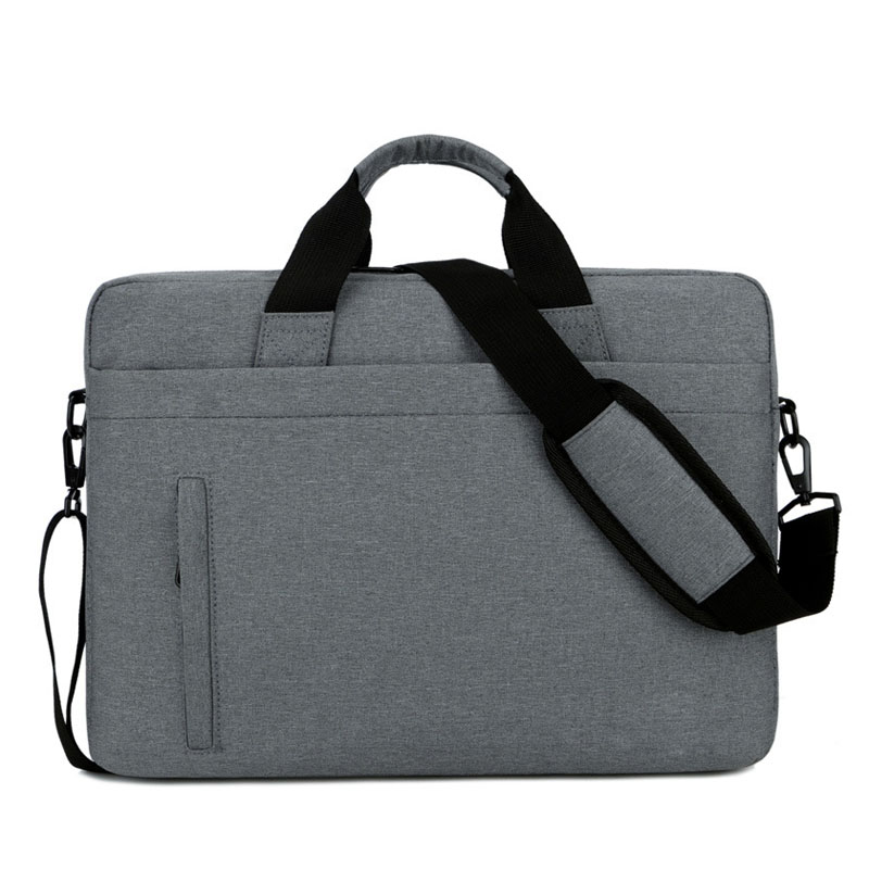 Customized logo laptop shoulder bag men's portable computer bag