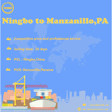 Ningbo에서 Manzanillo Panama까지의 해상화물