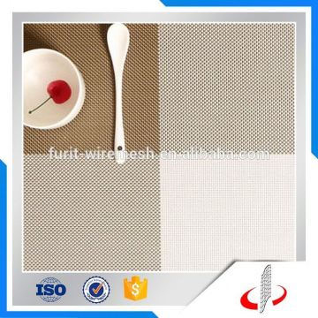 Plastic Pvc Woven Placemats Fabric