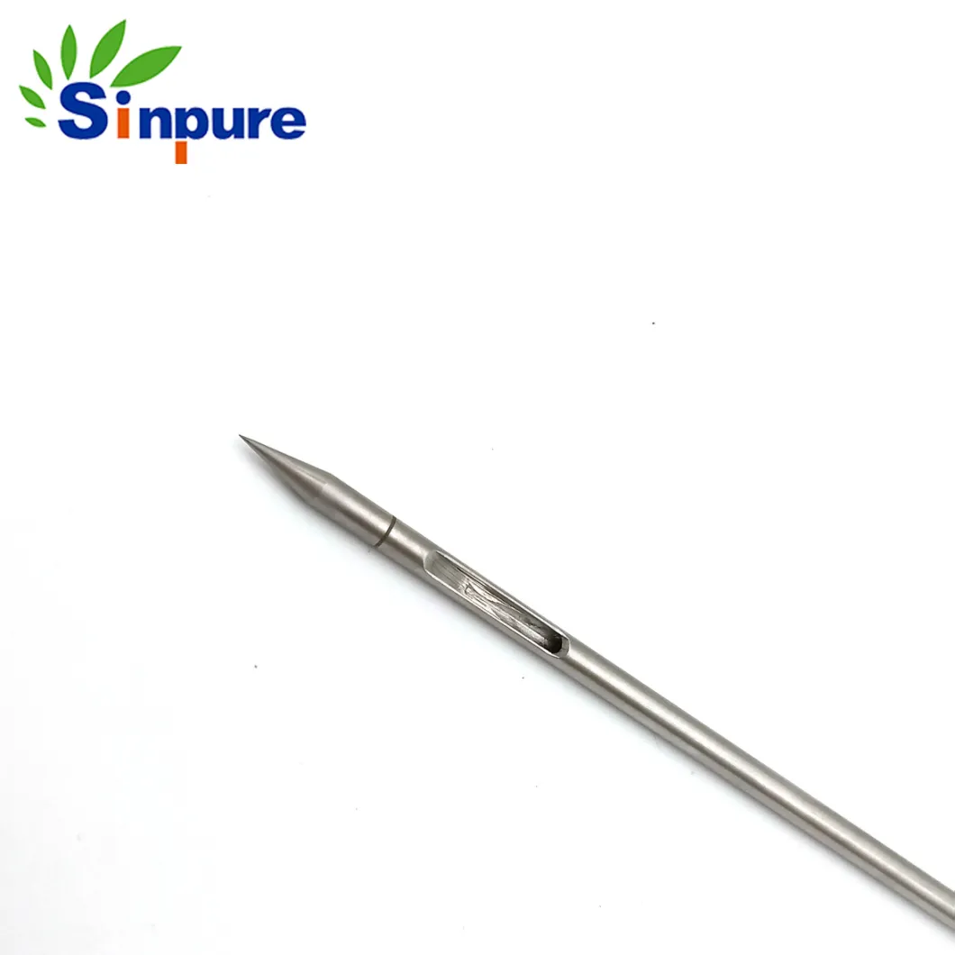 OEM Customized Stainless Steel Needle Tube with Slotted