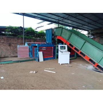 Horizontal Baler For Waste Paper Cardboard Bottle Press