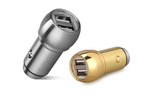 Customized bullet metal quick Car Charger wholesale