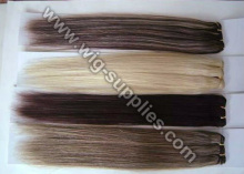 Chinese Virgin Remy Hair Machine Wefts