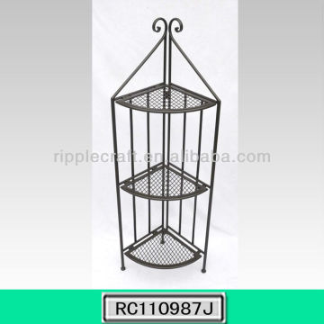 Portable Cast Iron Scroll Folding Planter Rack