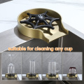 Electroplated brushed gold high toughness ABS cupware
