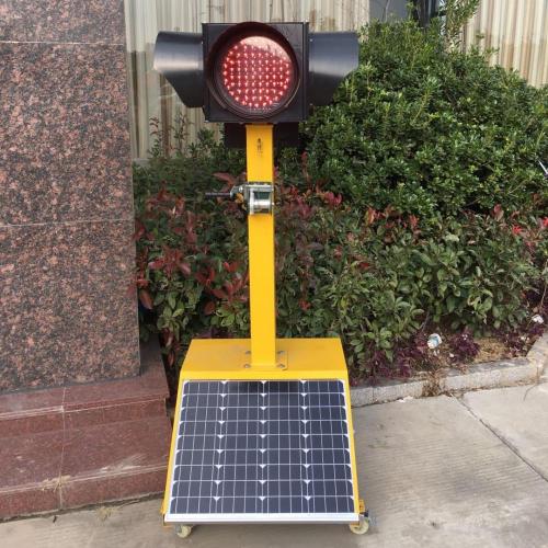 Road Construction Solar Power Traffic Light