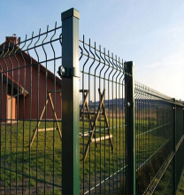 Garden Galvanized Welded Fence Panels With Folds