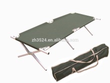 canvas army cot bed