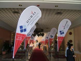high definition Durable Custom Flag Printing , PVC flex dig