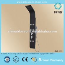 Thermostatic aluminum shower panel parts massage shower column
