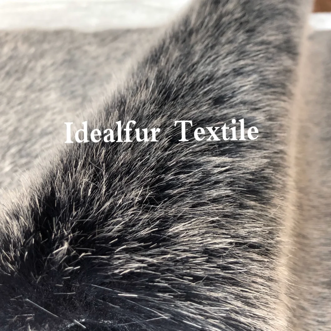 Tip-Dyed Super Soft Long Pile Fake Raccoon Fur