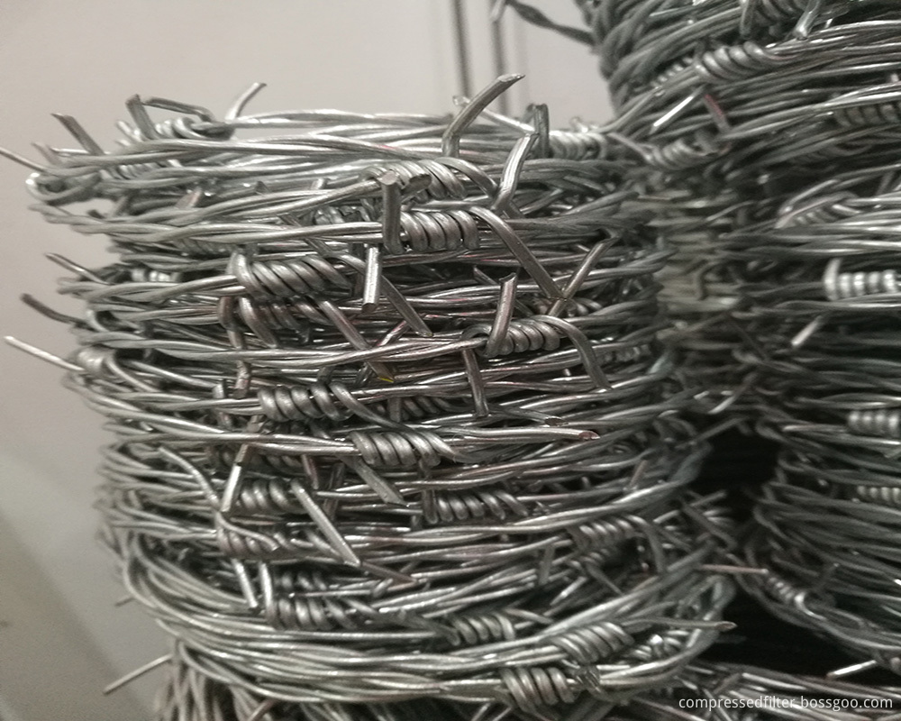 Small Coil Barbed Wire Mesh