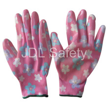 Polyester Knitted Work Glove with Nitrile Dipping (N1561)
