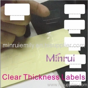 Blank Clear Label Rolls,clear Sticky Labels,clear Label Stickers 