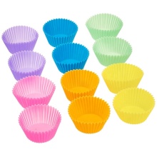 Mini Silicone Mold Cupcake för bakning