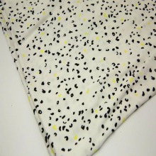 30S rayon twill with discharge print