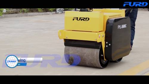 Soil Mini Road Roller Vibrating Small Road Roller (FYL-S600C)