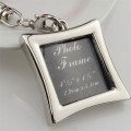 Mini Creative Metal Insert Photo Picture Rame Keyring