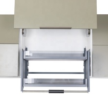 Kitchen Cabinet Spice Organizer Pull-Out Basket Cabinet