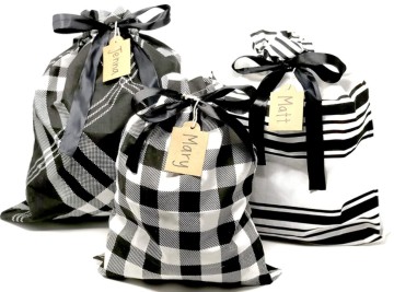 eco friendly drawstring cotton gift bags