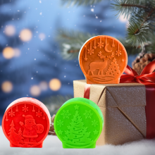 Private Label Christmas Tree Handmade Soaps with Essential Oils