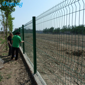 3D Curves Triangle Bending Fence