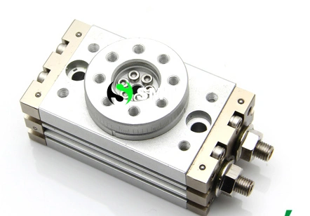 Two Way Rotating Shaft Locking Magnetic Piston Pneumatic Air Cylinder