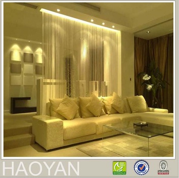 various colors thread string curtains for decor