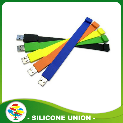 Groothandel Persoonlijke Siliconen 1-64GB USB Armband