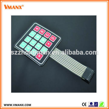 China Customized Precision Membrane Switch For Monitor