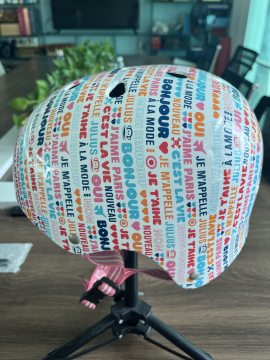 girls Decals Motorcycle Biker Cool helmet Sticker