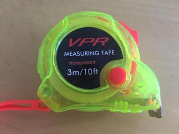 3m/10ft Transparent Measuring Tape/Embossed Tape Measures