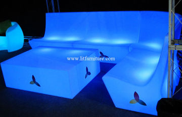 Events And Club Led Light Sofa / Pe Glowing Sofa