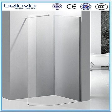 Bathroom shower doors 6mm clear glass circle shower enclosure