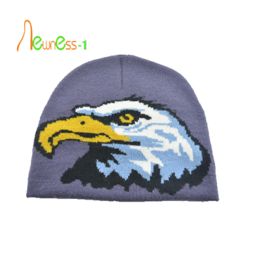 2014 Custom Seahawks Beanie Knitted Hat With Embroider Logo