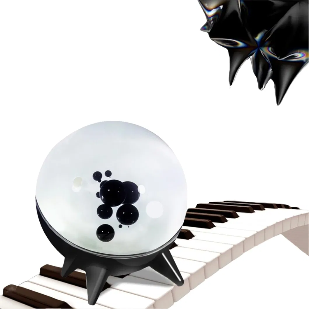 Dancing Magnetic Fluid Sound Visualizer with Music Rhythm