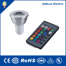 5W COB GU10 Remote Control LED Spotlight Bulb