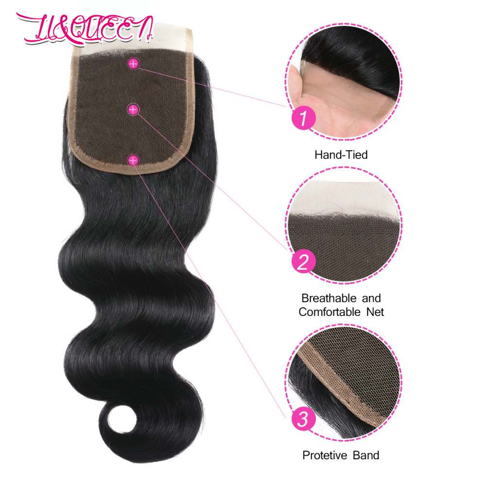 Wholesale human hair extension Brazilian body wave bundles with closure