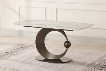 Modern Scandinavian Ceramic Dining Table