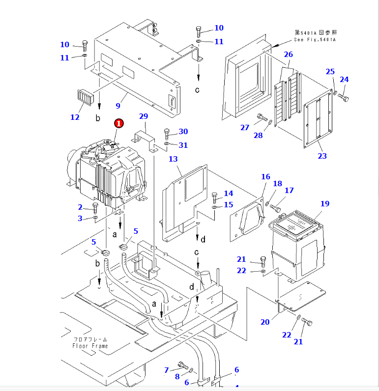 235-809-0030 Air Conditioner Unit Suitable For GD825A-2 Part