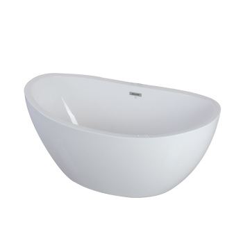 White Acrylic Vessel Big Bath