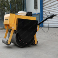 Walking single steel wheel 500kg diesel powered vibratory road roller