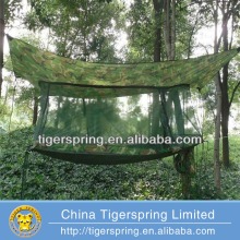 outdoor leisure mesh military hammock tent