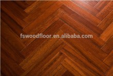 Merbau solid wood herringbone parquet wood flooring