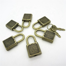 Factory Supply Anti-Brass Cute Metal Padlocks for Notebooks