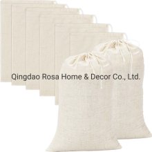 Large Muslin Bags Cotton Drawstring Bags