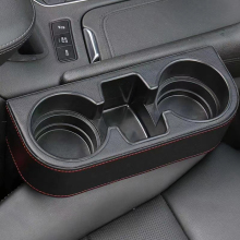 ABS Plastic Car Gap Seat Organizer with Cup Holder